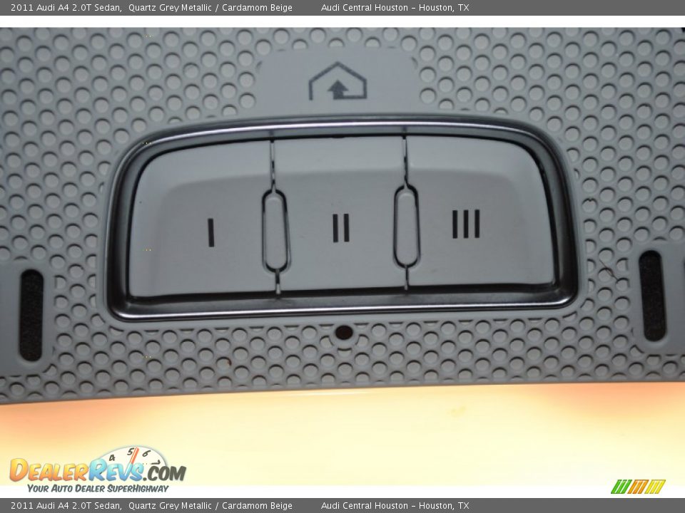 2011 Audi A4 2.0T Sedan Quartz Grey Metallic / Cardamom Beige Photo #22