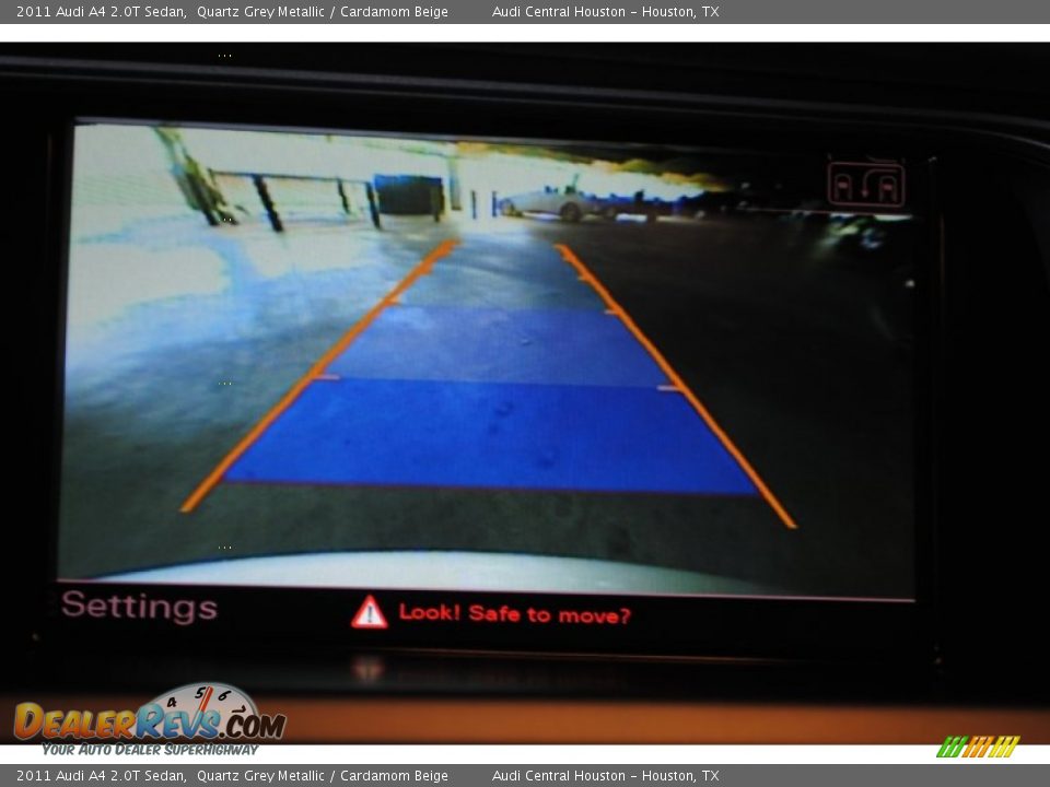 2011 Audi A4 2.0T Sedan Quartz Grey Metallic / Cardamom Beige Photo #25