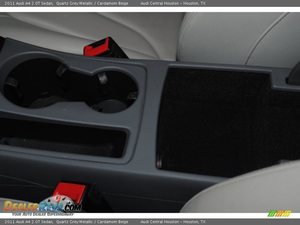 2011 Audi A4 2.0T Sedan Quartz Grey Metallic / Cardamom Beige Photo #35