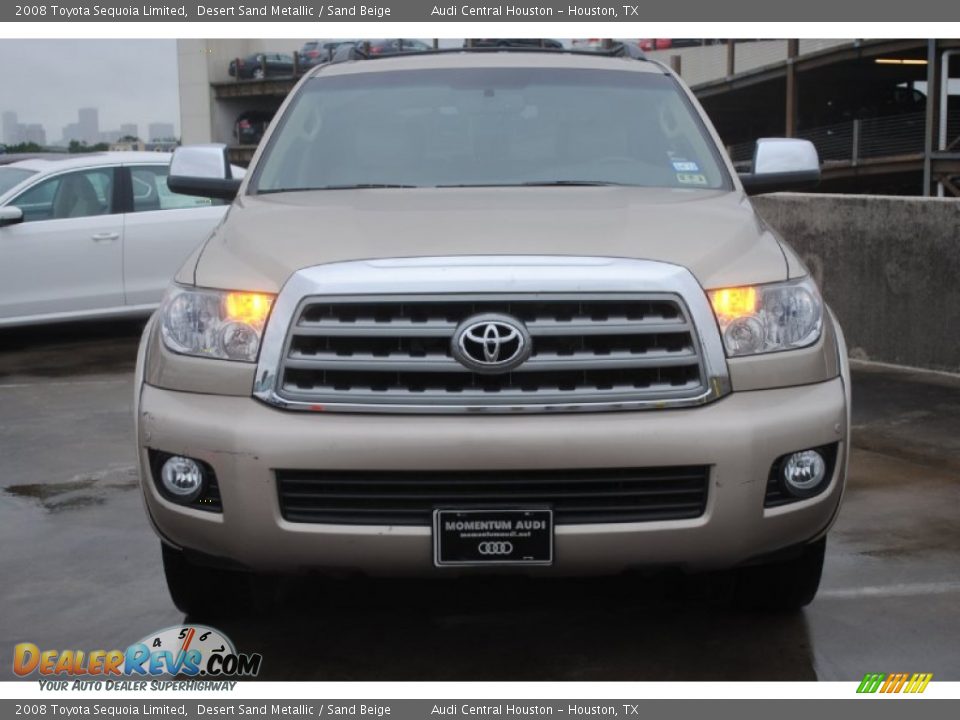 2008 Toyota Sequoia Limited Desert Sand Metallic / Sand Beige Photo #2