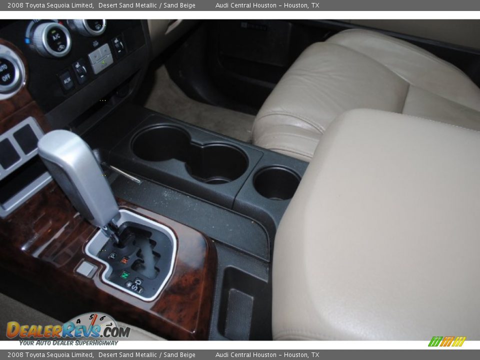 2008 Toyota Sequoia Limited Desert Sand Metallic / Sand Beige Photo #18