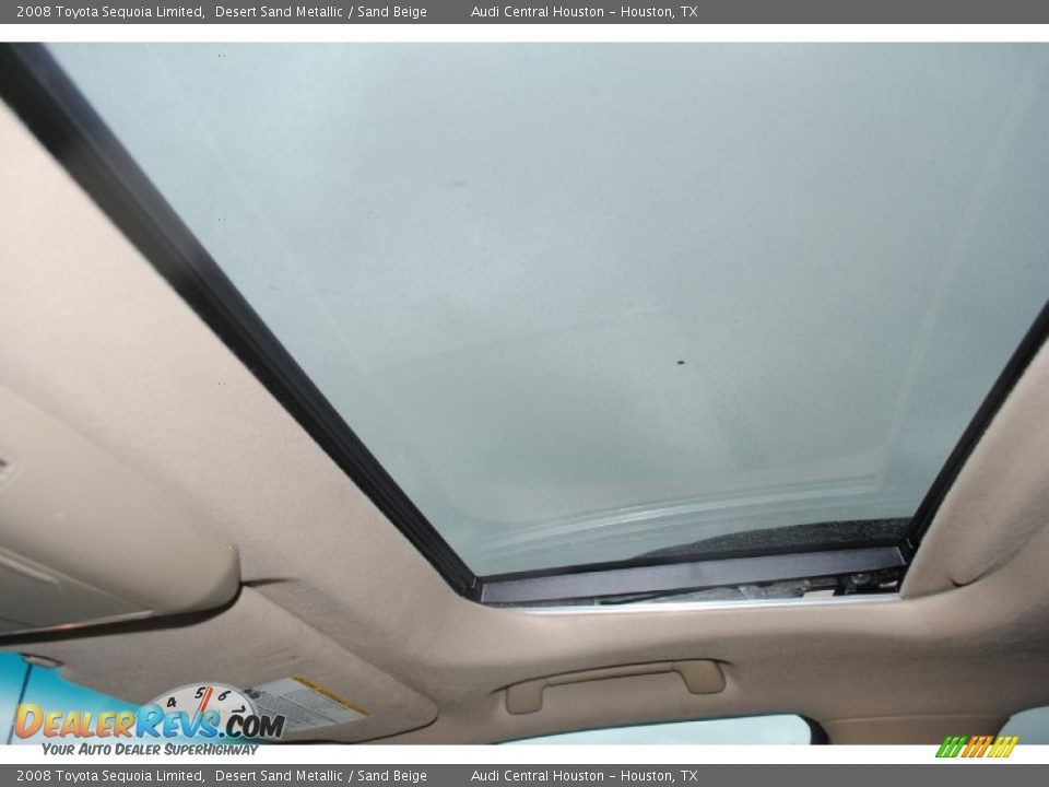 2008 Toyota Sequoia Limited Desert Sand Metallic / Sand Beige Photo #19