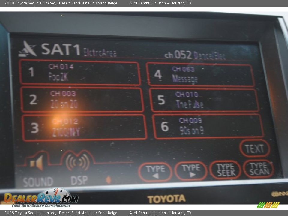 2008 Toyota Sequoia Limited Desert Sand Metallic / Sand Beige Photo #24