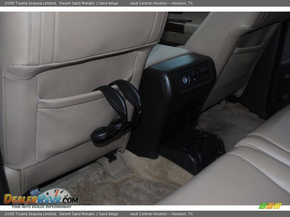 2008 Toyota Sequoia Limited Desert Sand Metallic / Sand Beige Photo #32