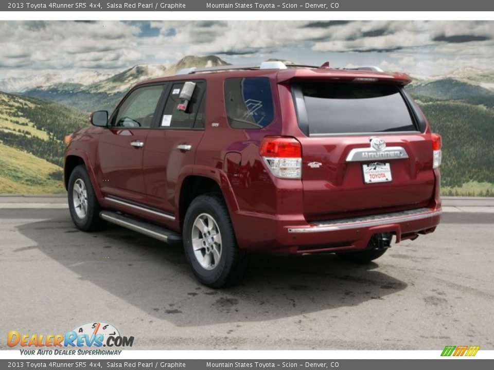2013 Toyota 4Runner SR5 4x4 Salsa Red Pearl / Graphite Photo #2