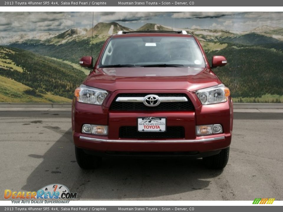 2013 Toyota 4Runner SR5 4x4 Salsa Red Pearl / Graphite Photo #3