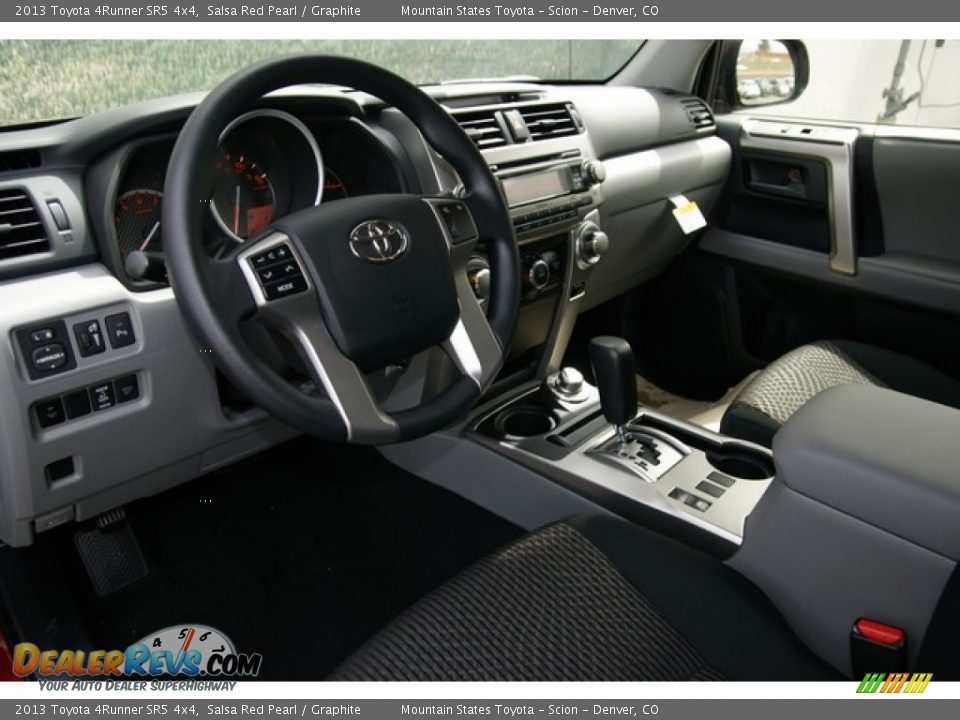 2013 Toyota 4Runner SR5 4x4 Salsa Red Pearl / Graphite Photo #5