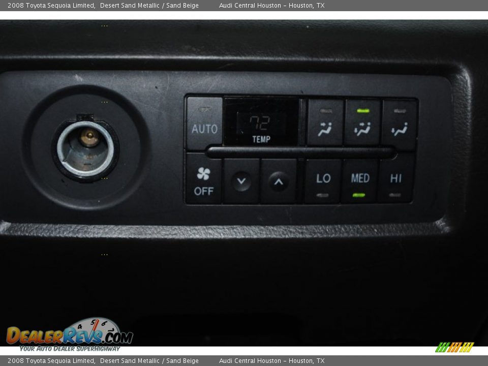 2008 Toyota Sequoia Limited Desert Sand Metallic / Sand Beige Photo #36