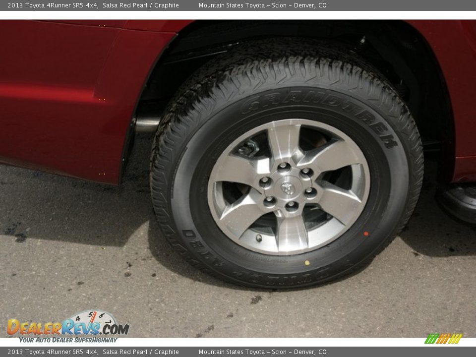 2013 Toyota 4Runner SR5 4x4 Salsa Red Pearl / Graphite Photo #10
