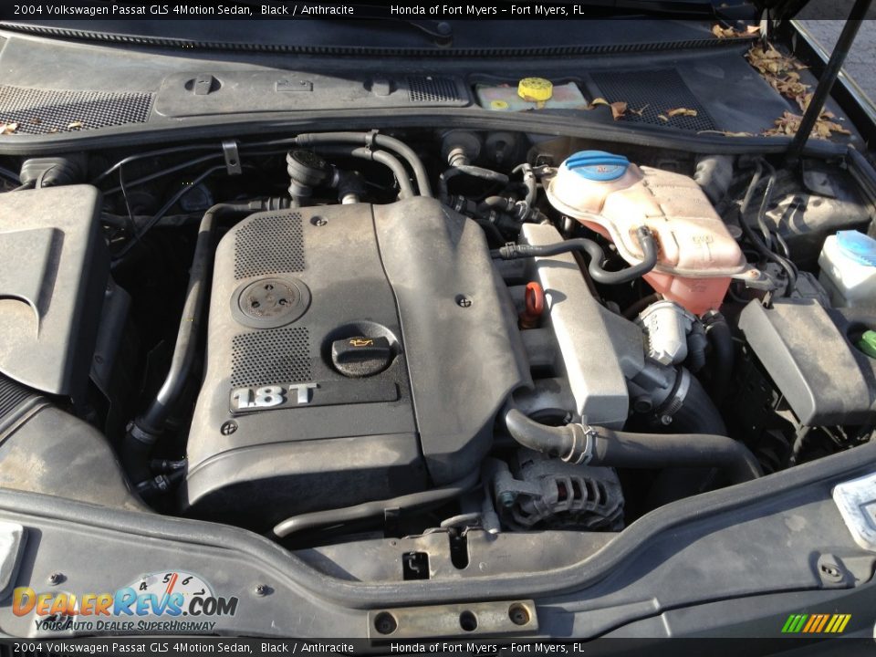 2004 Volkswagen Passat GLS 4Motion Sedan Black / Anthracite Photo #9