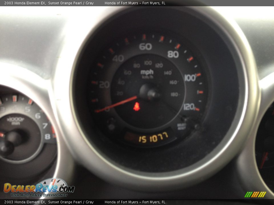 2003 Honda Element EX Sunset Orange Pearl / Gray Photo #1