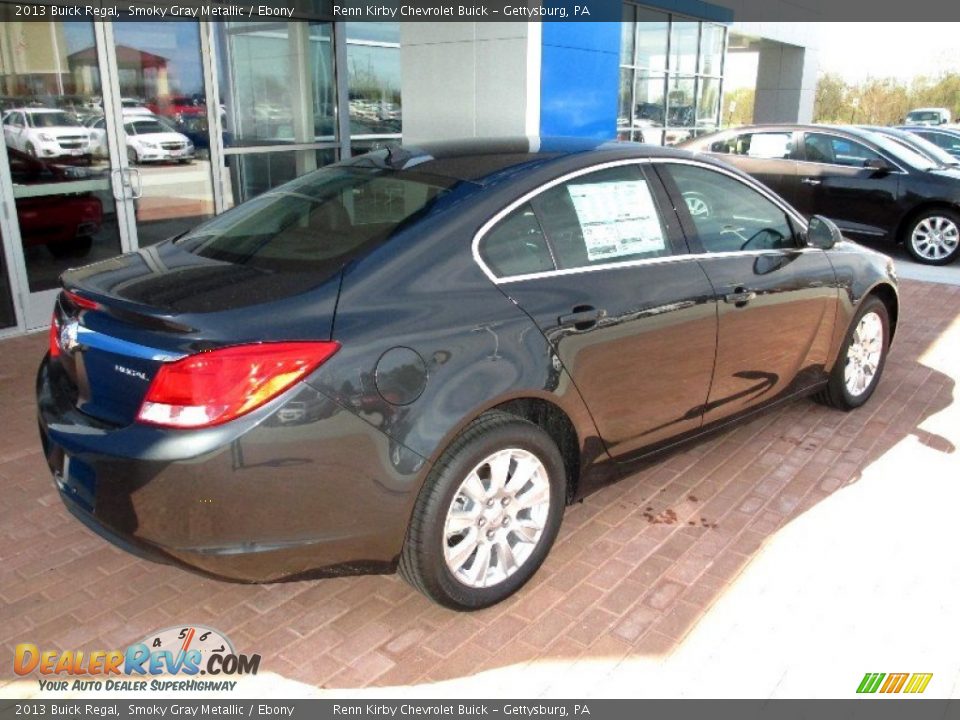 2013 Buick Regal Smoky Gray Metallic / Ebony Photo #11