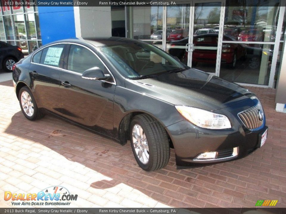 2013 Buick Regal Smoky Gray Metallic / Ebony Photo #12
