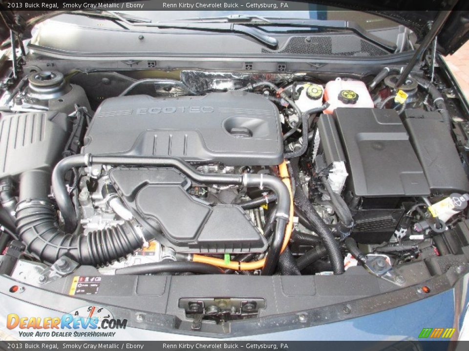 2013 Buick Regal  2.4 Liter SIDI DOHC 16-Valve VVT 4 Cylinder Gasoline/eAssist Electric Motor Engine Photo #17