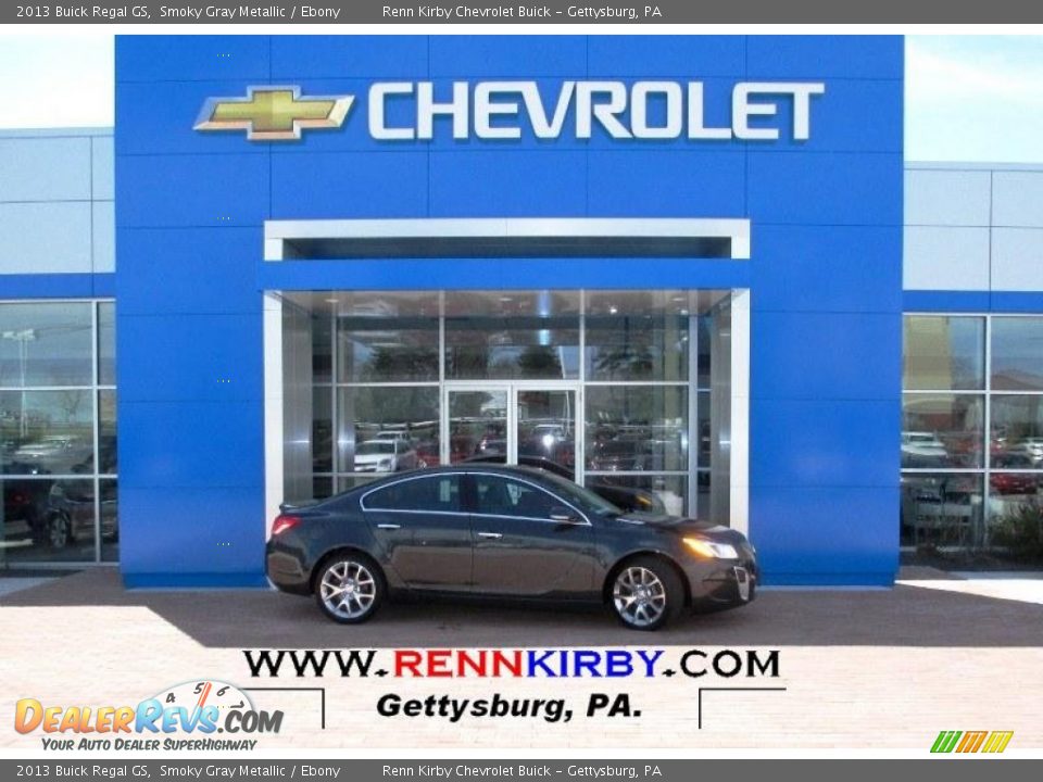 2013 Buick Regal GS Smoky Gray Metallic / Ebony Photo #1