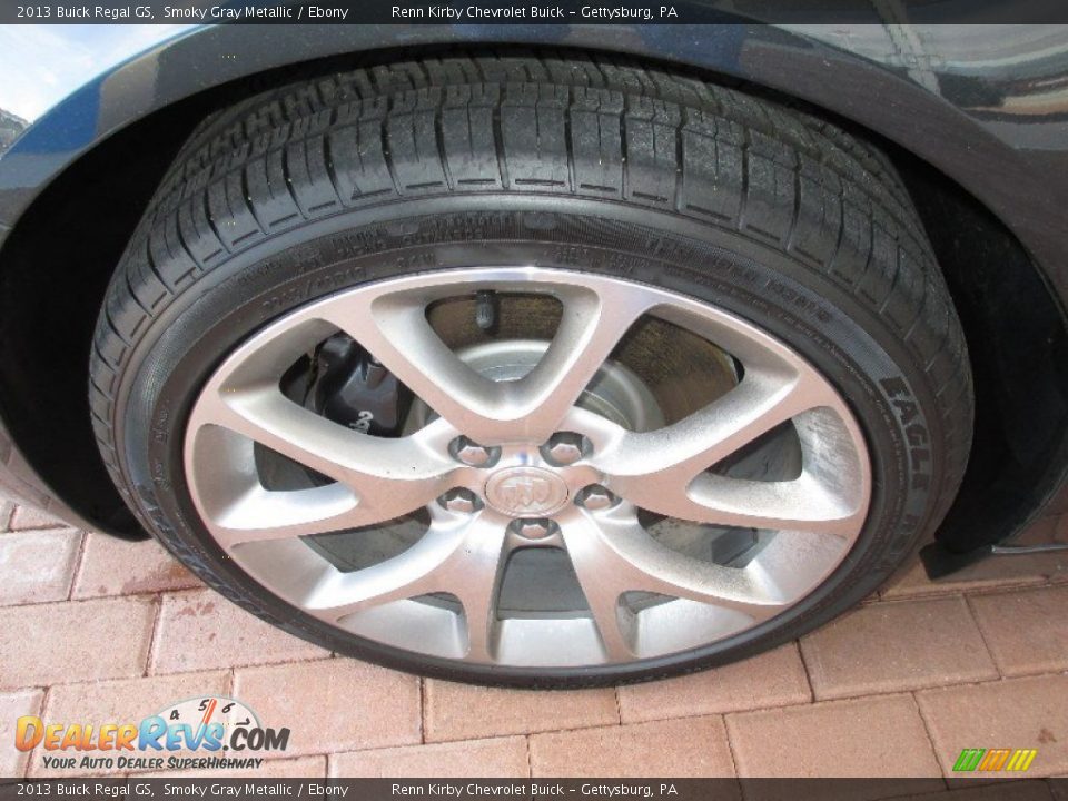 2013 Buick Regal GS Smoky Gray Metallic / Ebony Photo #4
