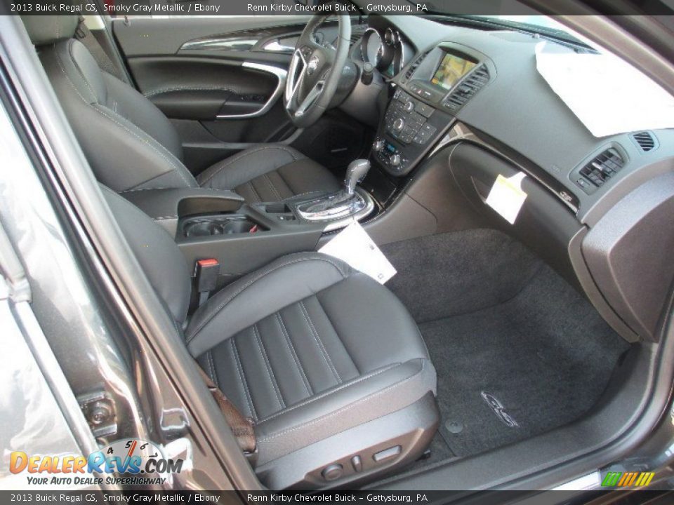 2013 Buick Regal GS Smoky Gray Metallic / Ebony Photo #6