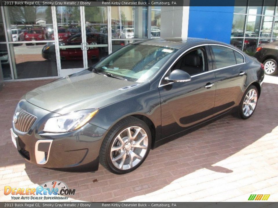 2013 Buick Regal GS Smoky Gray Metallic / Ebony Photo #10