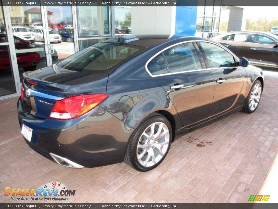 2013 Buick Regal GS Smoky Gray Metallic / Ebony Photo #11