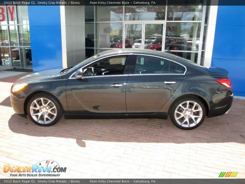 2013 Buick Regal GS Smoky Gray Metallic / Ebony Photo #14