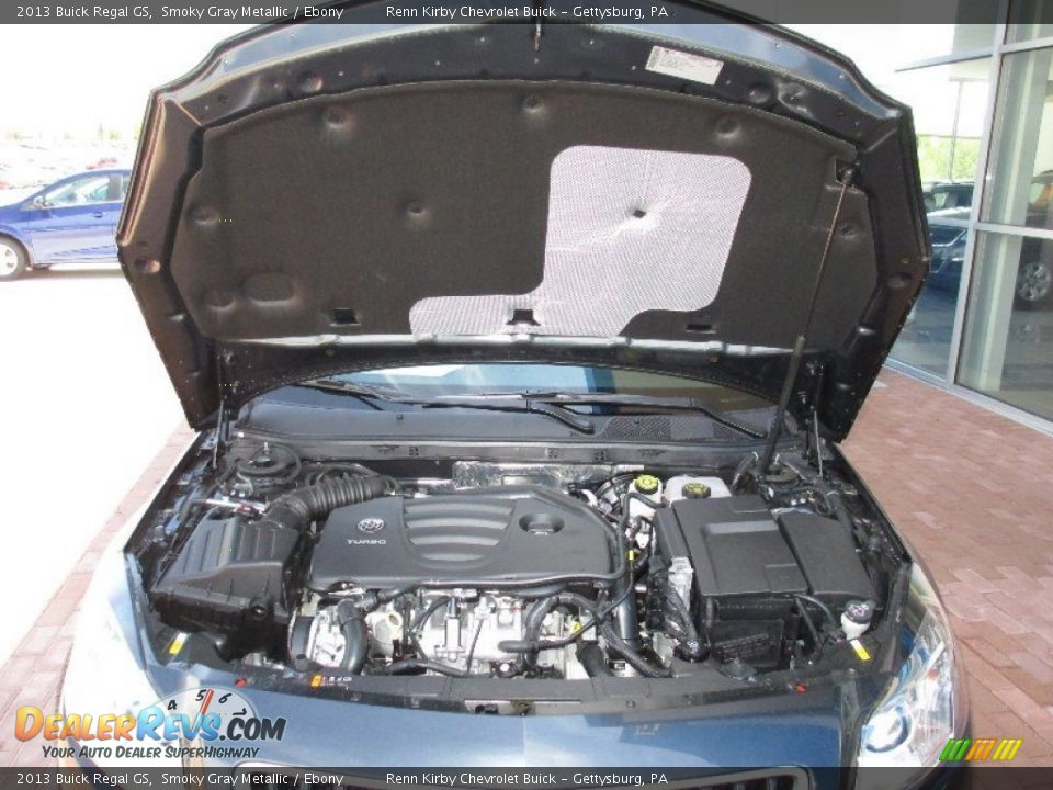 2013 Buick Regal GS Smoky Gray Metallic / Ebony Photo #15