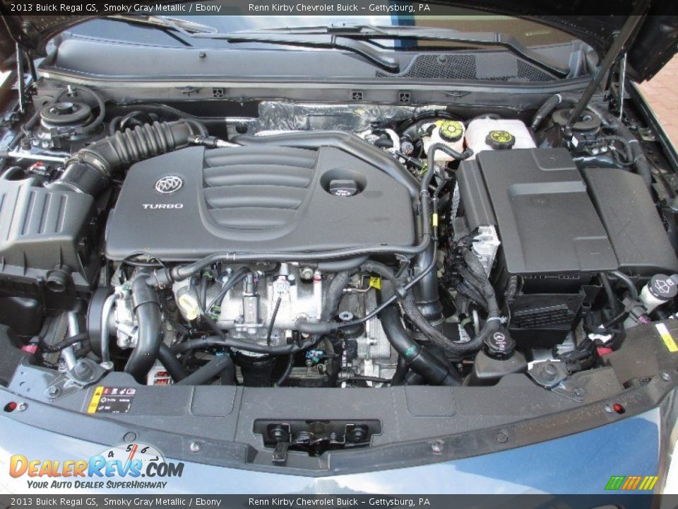 2013 Buick Regal GS Smoky Gray Metallic / Ebony Photo #16