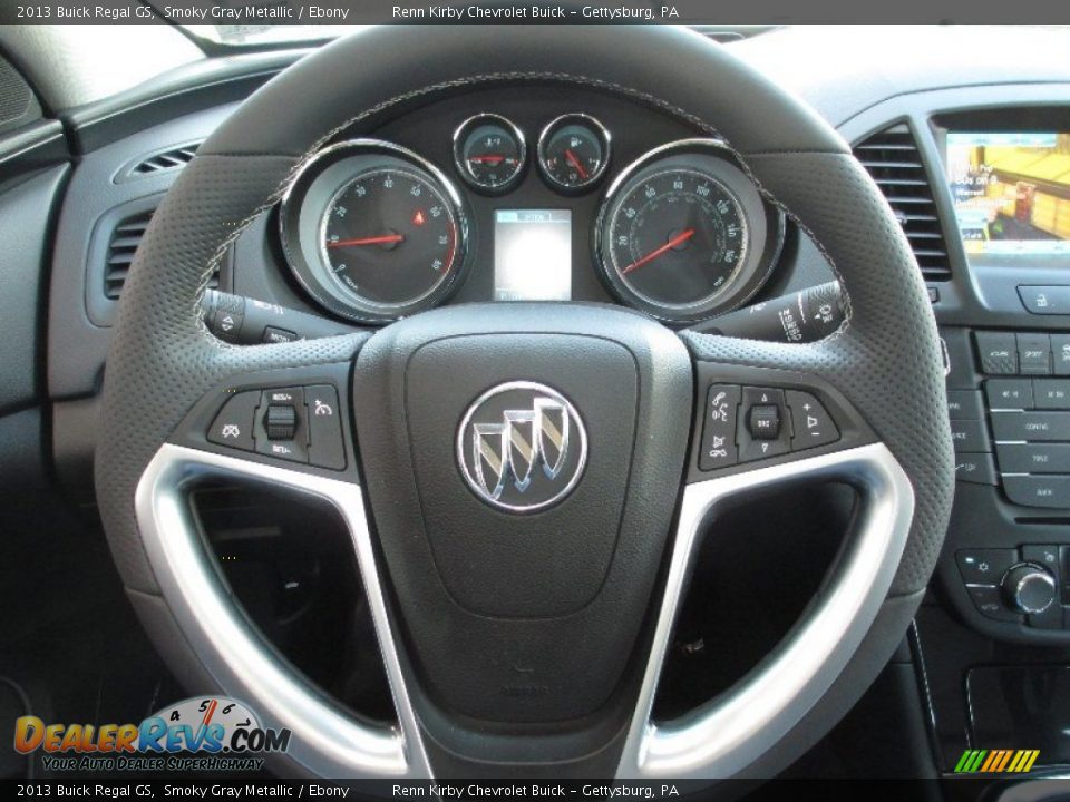 2013 Buick Regal GS Steering Wheel Photo #21