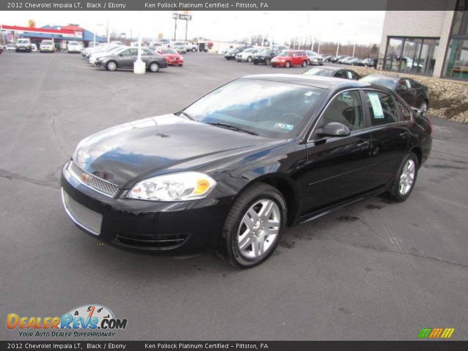 2012 Chevrolet Impala LT Black / Ebony Photo #1