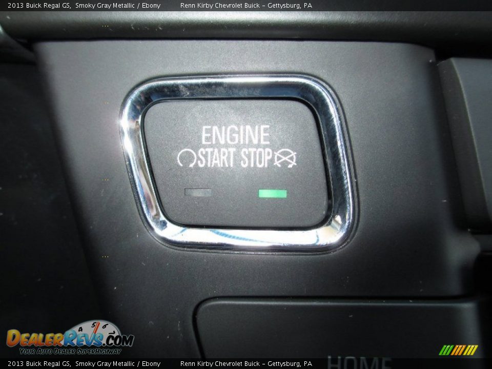 2013 Buick Regal GS Smoky Gray Metallic / Ebony Photo #24