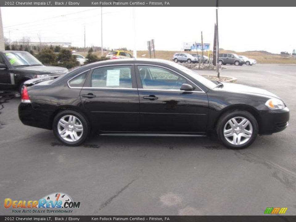 2012 Chevrolet Impala LT Black / Ebony Photo #4