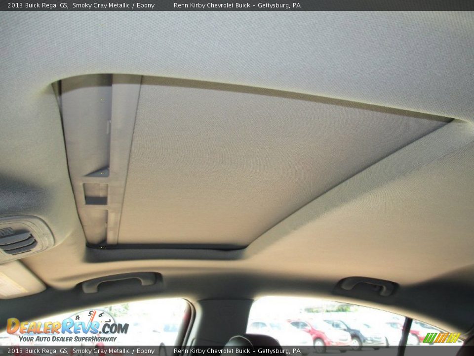 2013 Buick Regal GS Smoky Gray Metallic / Ebony Photo #28