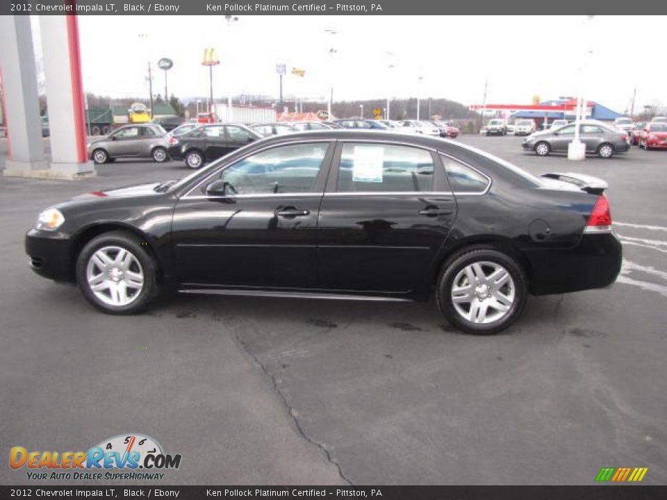2012 Chevrolet Impala LT Black / Ebony Photo #8