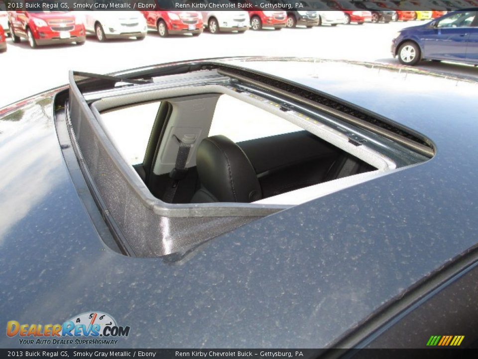 2013 Buick Regal GS Smoky Gray Metallic / Ebony Photo #29