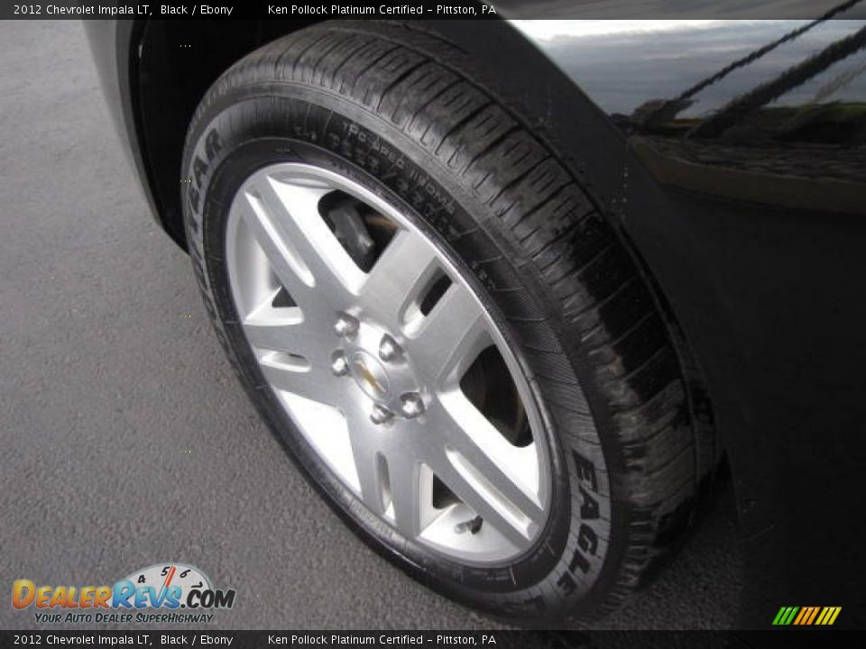 2012 Chevrolet Impala LT Black / Ebony Photo #13