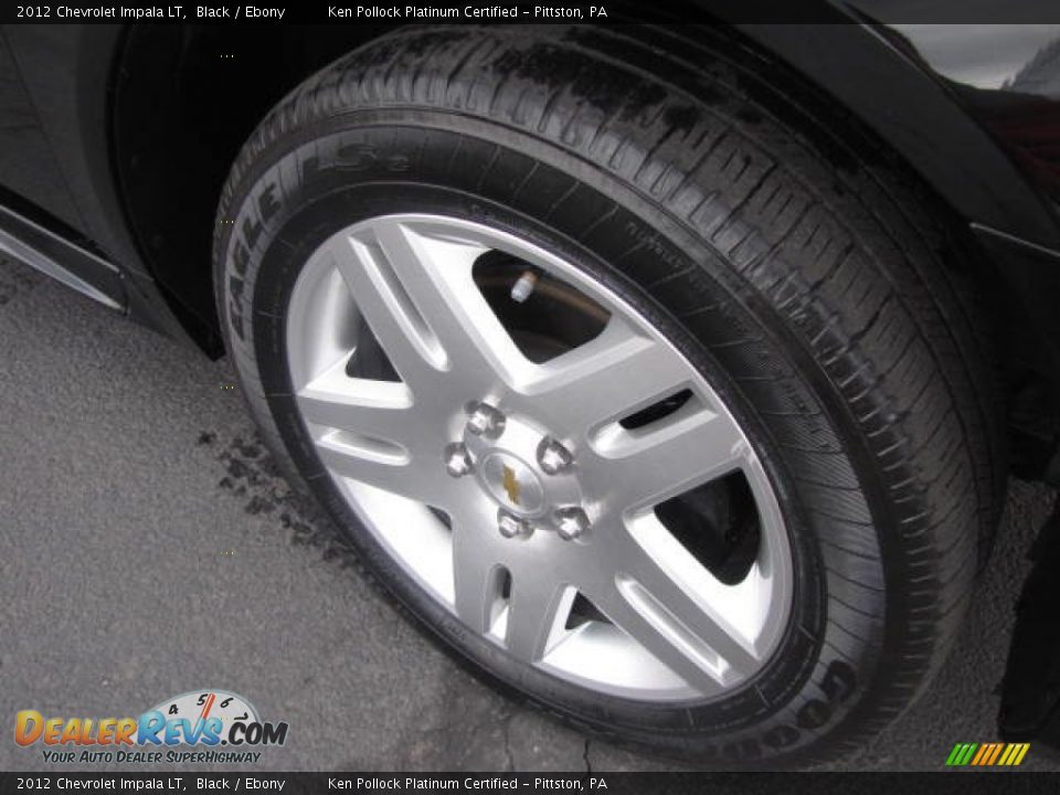 2012 Chevrolet Impala LT Black / Ebony Photo #14