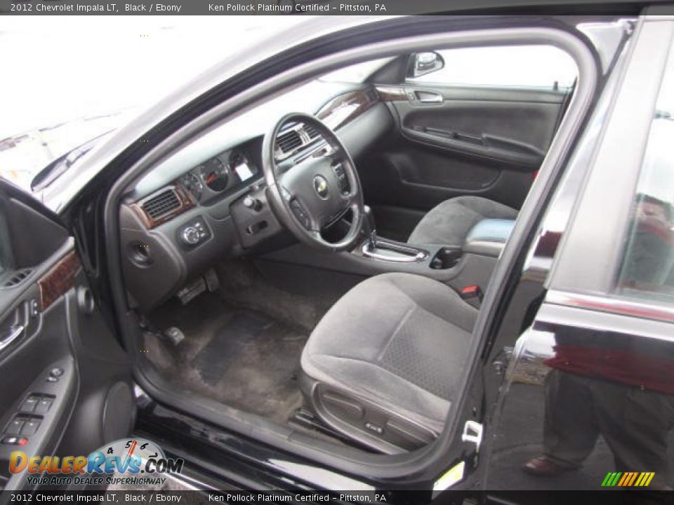 2012 Chevrolet Impala LT Black / Ebony Photo #17