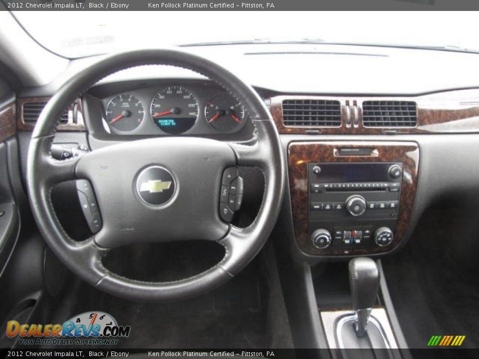 2012 Chevrolet Impala LT Black / Ebony Photo #25