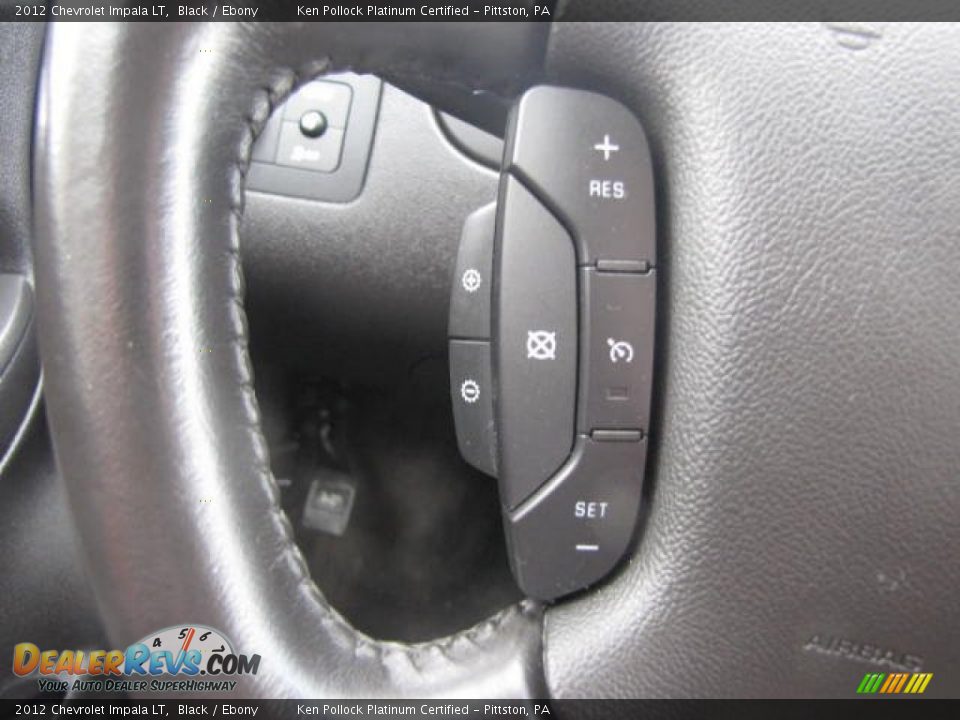 2012 Chevrolet Impala LT Black / Ebony Photo #34