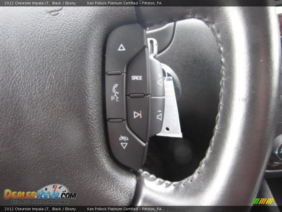 2012 Chevrolet Impala LT Black / Ebony Photo #35