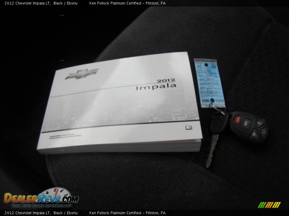 2012 Chevrolet Impala LT Black / Ebony Photo #36