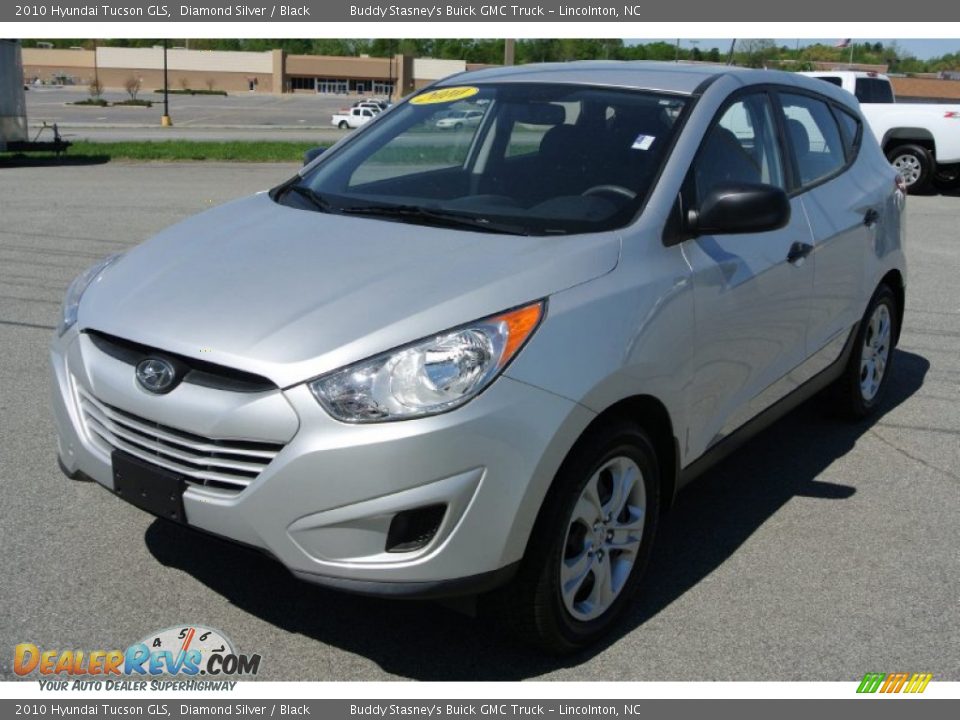 2010 Hyundai Tucson GLS Diamond Silver / Black Photo #1