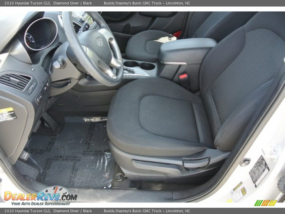 2010 Hyundai Tucson GLS Diamond Silver / Black Photo #7