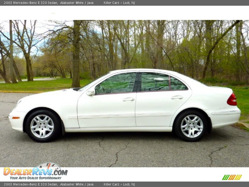 Alabaster White 2003 Mercedes-Benz E 320 Sedan Photo #4