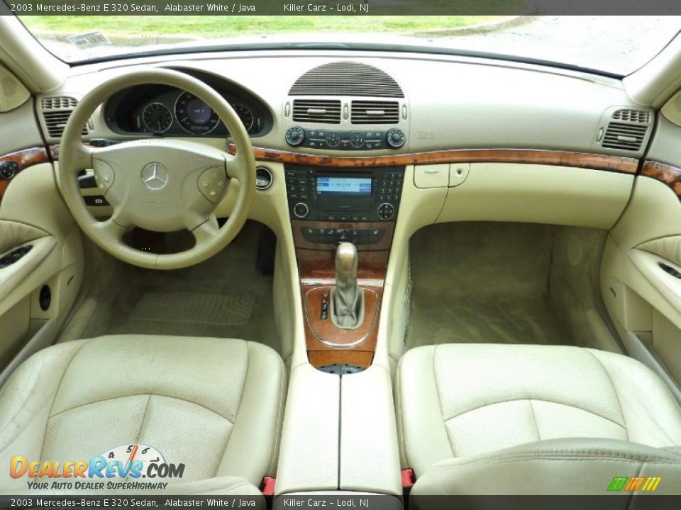 Dashboard of 2003 Mercedes-Benz E 320 Sedan Photo #8