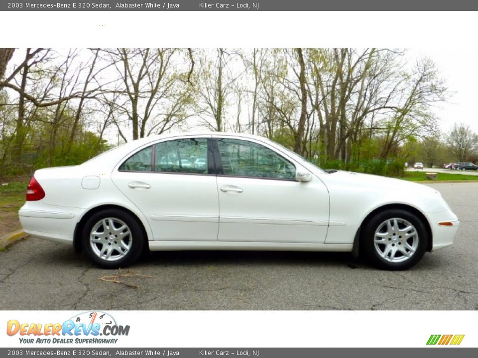 Alabaster White 2003 Mercedes-Benz E 320 Sedan Photo #10
