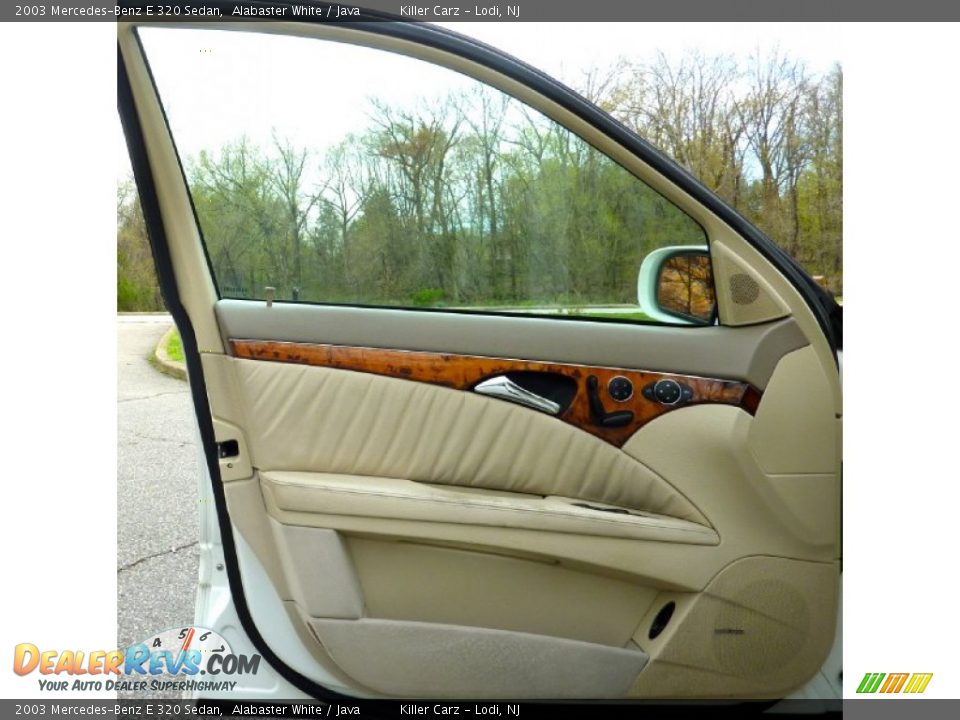 Door Panel of 2003 Mercedes-Benz E 320 Sedan Photo #11