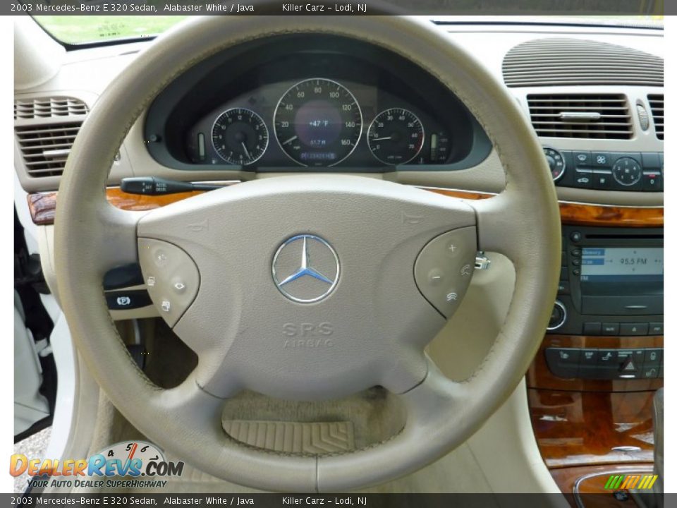 2003 Mercedes-Benz E 320 Sedan Steering Wheel Photo #16