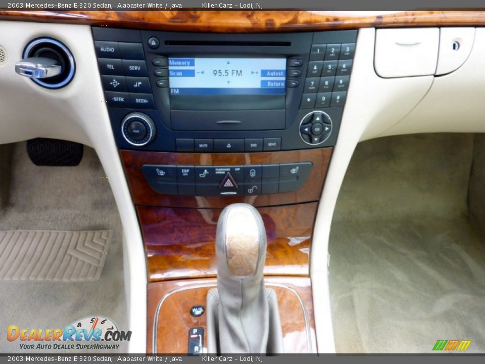 2003 Mercedes-Benz E 320 Sedan Alabaster White / Java Photo #18