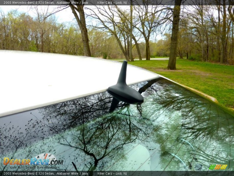 2003 Mercedes-Benz E 320 Sedan Alabaster White / Java Photo #33
