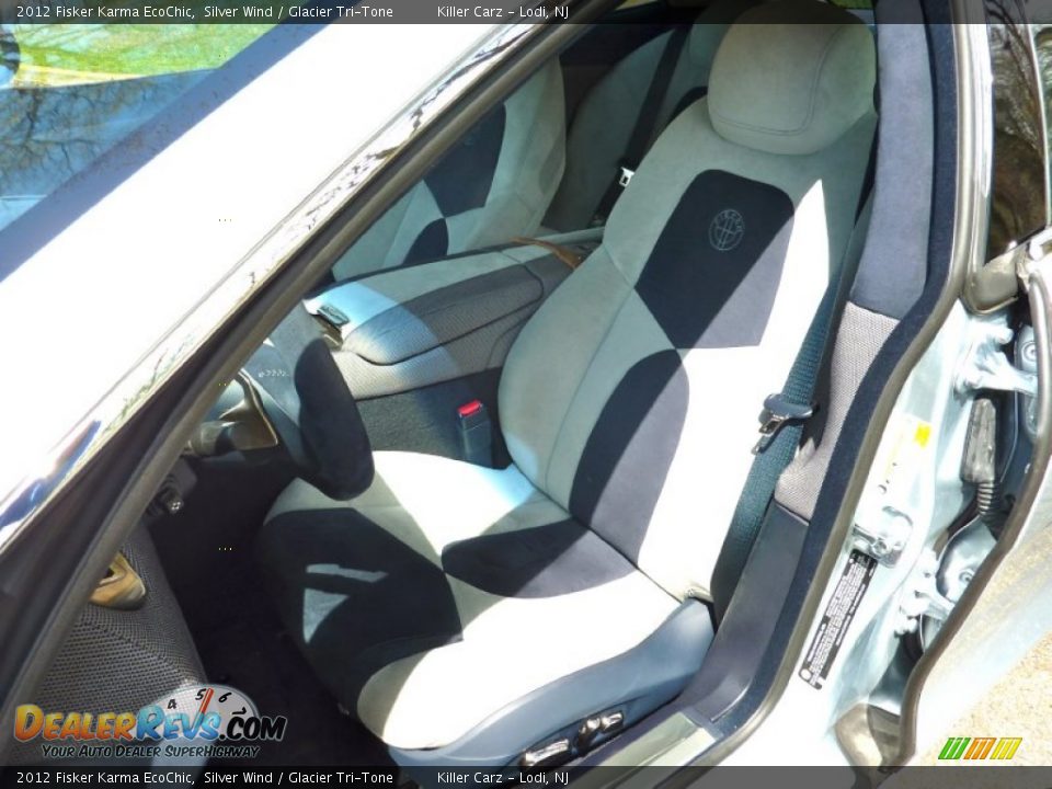 Front Seat of 2012 Fisker Karma EcoChic Photo #17